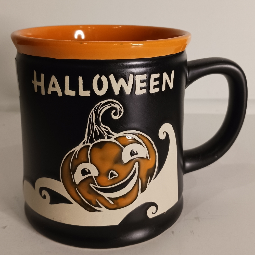 Halloween Jack o lantern mug